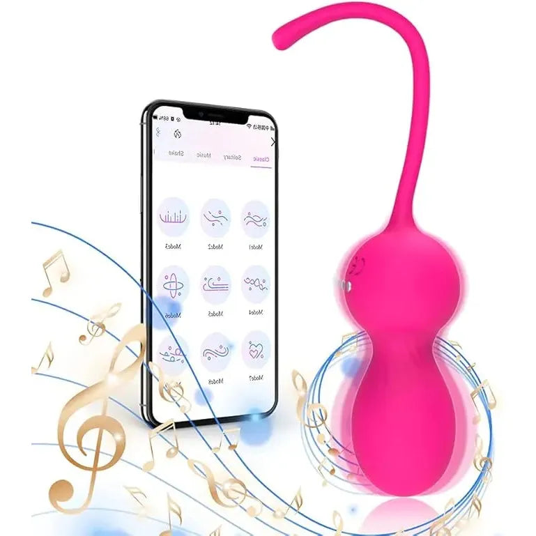 Ahri vibrador suelo pélvico tipo smart kegel con control musical y diseño ergonómico para entrenamiento íntimo guiado por app

