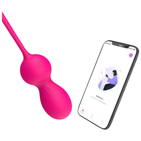 Ahri vibrador suelo pélvico con conexión por app y emparejamiento Bluetooth inteligente para control personalizado y entrenamiento íntimo

