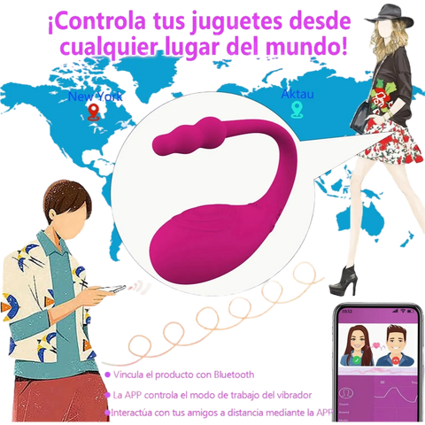 Liora - Controla tu vibrador desde cualquier parte del mundo con la APP y Bluetooth.