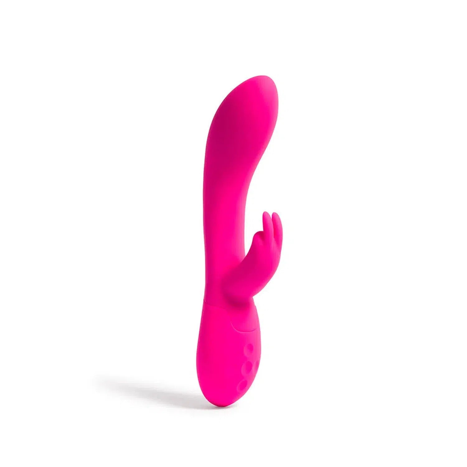 Vibrador conejito Lopsy con doble estimulación, calor de 40°C y diseño ergonómico para clítoris y punto G.