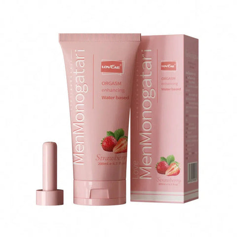 Lubricante íntimo Fruité sabor fresa, hidratante, seguro y fácil de limpiar.