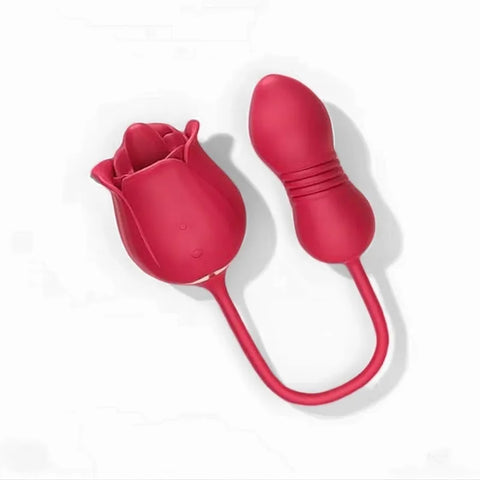 Rosi - Succionador de clítoris con estimulación dual y vibración potente