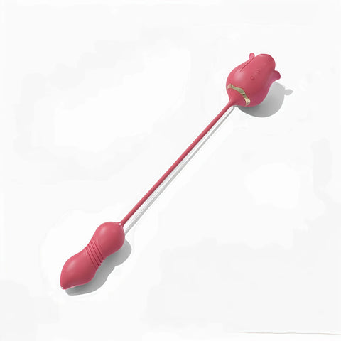  Rosi - Vibrador Clitorial con Lengua y Succión de Diseño Flexible para Placer Dual